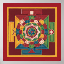 PLAKAT Mandala von 5 Elementen - fährt von $14,25 