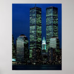 PLAKAT NYC~ World Trade Center ~ Twin Tower
