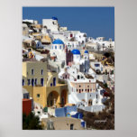 Plakat Oia, Griechenland