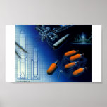Plakat-Raum-Entwurf