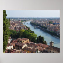 Plakat Veronas, Italien