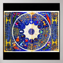 Plakat-Vintage Astrologie/Divination-19
