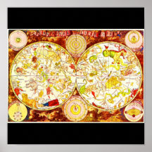 Plakat-Vintage Astrologie/Divination-4