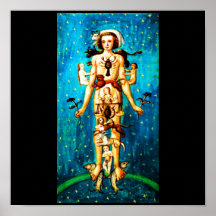 Plakat-Vintage Astrologie/Divination-8