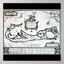 Plakat-Vintage Karten-Jodocus Hondius 16