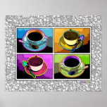 Plakate, Drucke - Java-Sucht-Pop-Kunst