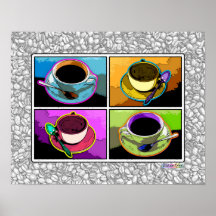 Plakate, Drucke - Java-Sucht-Pop-Kunst