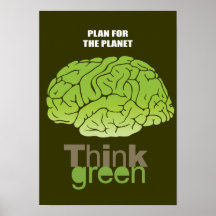 PLAN FÜR DEN PLANETEN PLAKATDRUCKE