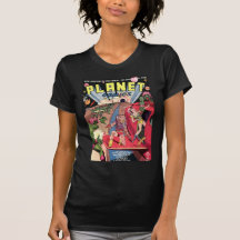 Planeten-Comicen Shirt