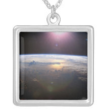 Planeten-Erde vom Raum Personalisierter Schmuck