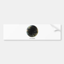 Planeten-Erdgang Auto Sticker