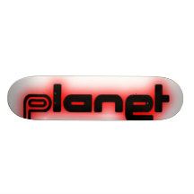 Planeten-Plattform Bedruckte Skateboarddecks