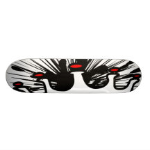Platsche radialkrone personalisiertes skateboarddeck