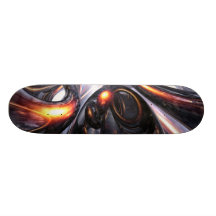 Plätschernder Fantasieabstrakter Skateboard V2 Skateboard Bretter