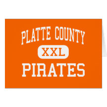 Platte County - Piraten - hoch - Platte-Stadt Karte