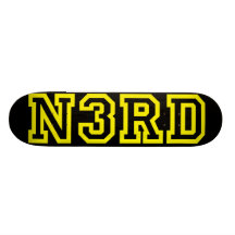 Plattform der Skate n3rd Bedrucktes Skateboard