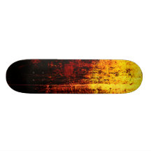 Plattform-Orange gebrannt Individuelles Skateboard