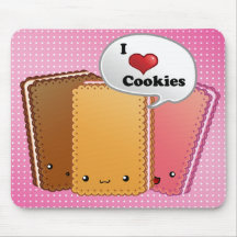 Plätzchen quadratisches luv mousepad
