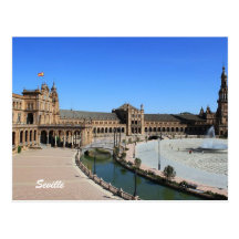 Plaza de España, Sevilla Postkarte