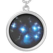 Pleiades Blau-Sternhaufen Halsketten