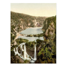 Pletvicerseen (d.h., Plitvice See), Ermitensee, C Postkarte