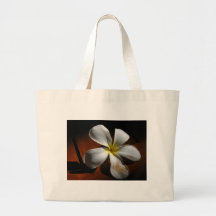 Plumeria Leinentaschen