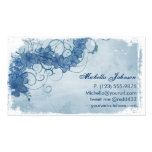 Poetische blaue persönliche Visitenkarte visitenkarten