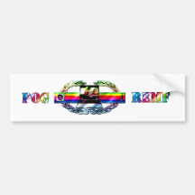 POG AKTIONS-ABZEICHEN REMF AUTOSTICKER