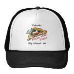 Pohoiki Pizza-Mann-Fernlastfahrer-Hut Baseball Kappen
