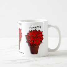 Poinsettia-Becher Kaffee Tassen