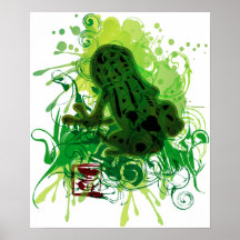 Poison_dart_frog Plakatdruck