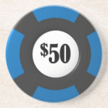 Poker-Chip-Untersetzer
