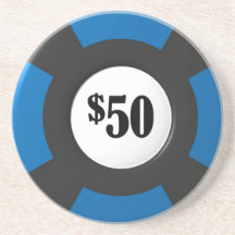 Poker-Chip-Untersetzer