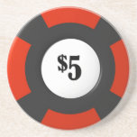 Poker-Chip-Untersetzer