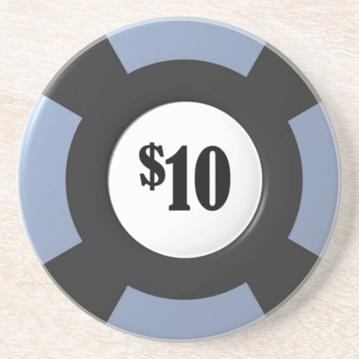 Poker-Chip-Untersetzer
