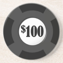 Poker-Chip-Untersetzer