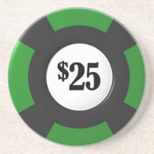 Poker-Chip-Untersetzer