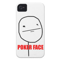 Poker-Gesicht - iPhone 4/4S Fall iPhone 4 Case-Mate Hüllen
