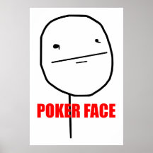 Poker-Gesicht - Plakat