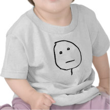 Poker-Gesichts-Raserei-Gesicht Meme Shirts