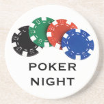 Poker-NachtUntersetzer