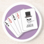 Poker-Spiel-Untersetzer