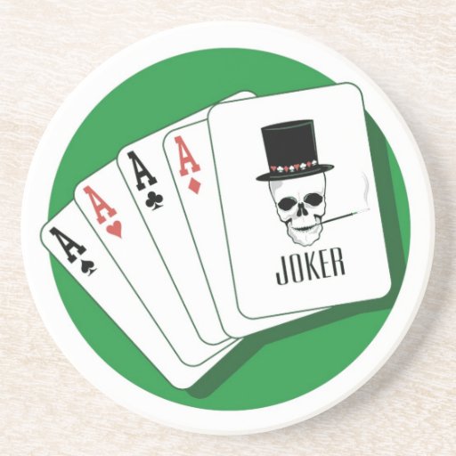 Poker-Spiel-Untersetzer