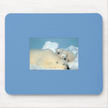 Polare Mamma und CUB Mousepad