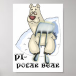 POLARER BÄR PUS - SPASS - PLAKAT