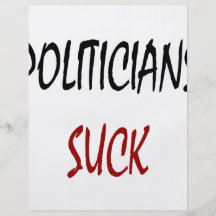 Politiker sind zum Kotzen Flyerbedruckung