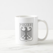 Polizei Kaffee Tasse