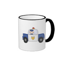 Polizei-Kreuzer-T-Shirts und Geschenke Tasse