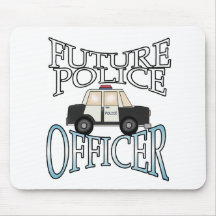 Polizei-Kreuzer-Zukunft-Polizeibeamte Mousepad