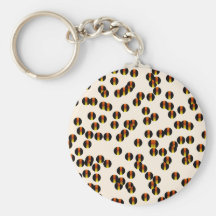 Polka Dots Keychain